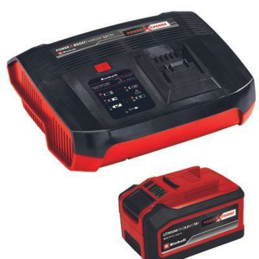 Einhell 18V 4-6Ah & 6A Boostcharger | Starter-Kits