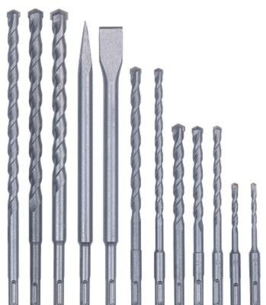 Einhell Sds-Plus Drill/Chisel Set 12Pc | Zubehor Fur Bohrhammer